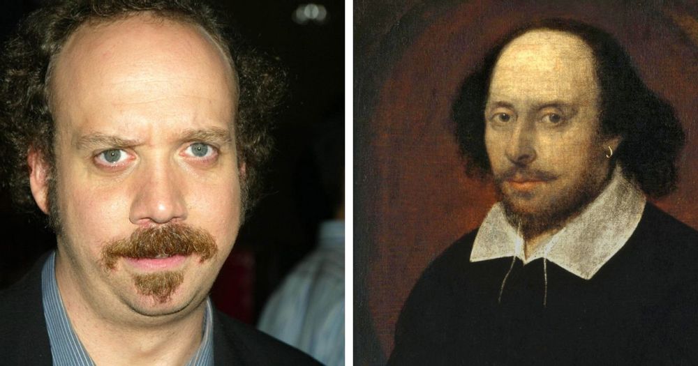 Paul Giamatti and William Shakespeare