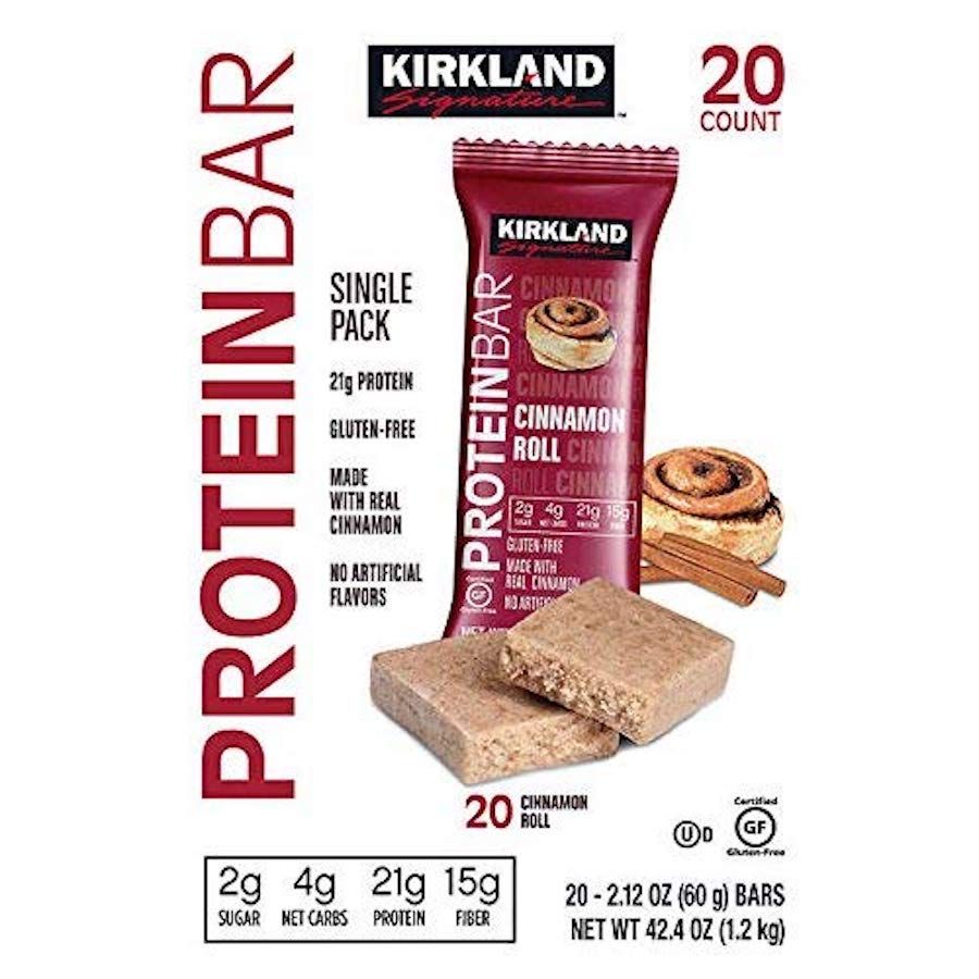 Kirkland Cinnamon Roll Protein Bars