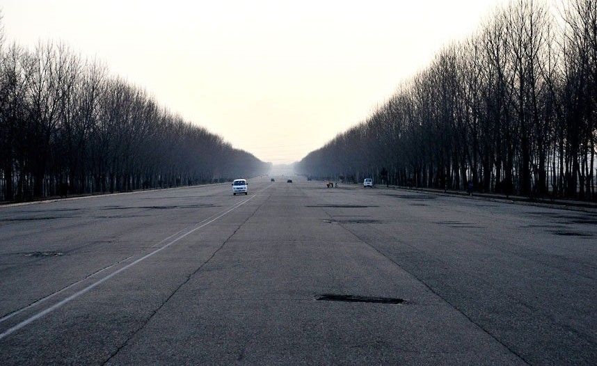 An Empty Superhighway