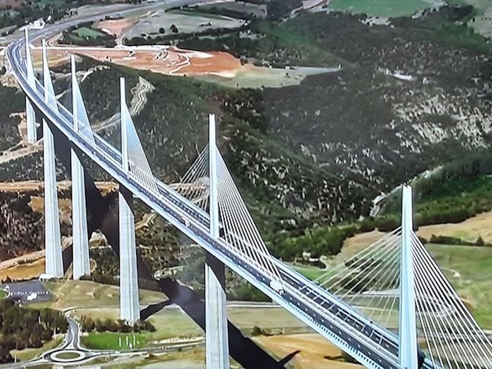 Millau Viaduct Bridge, France 