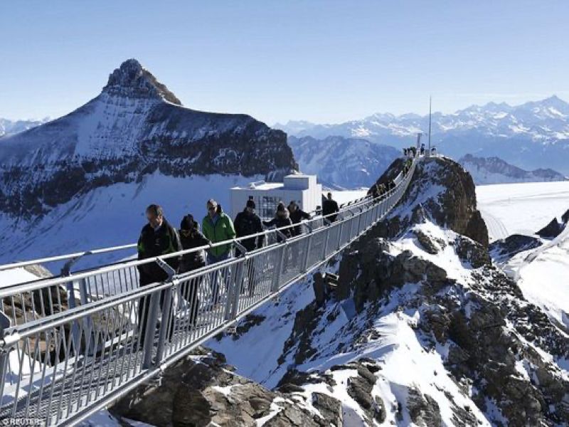 Titlis Cliff Walk, Switzerland