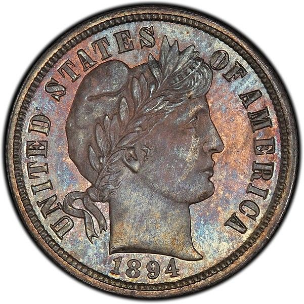 1894-S Barber Dime - $2 Million