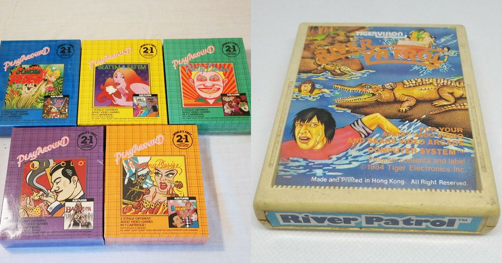 Atari Video Game Cartridges