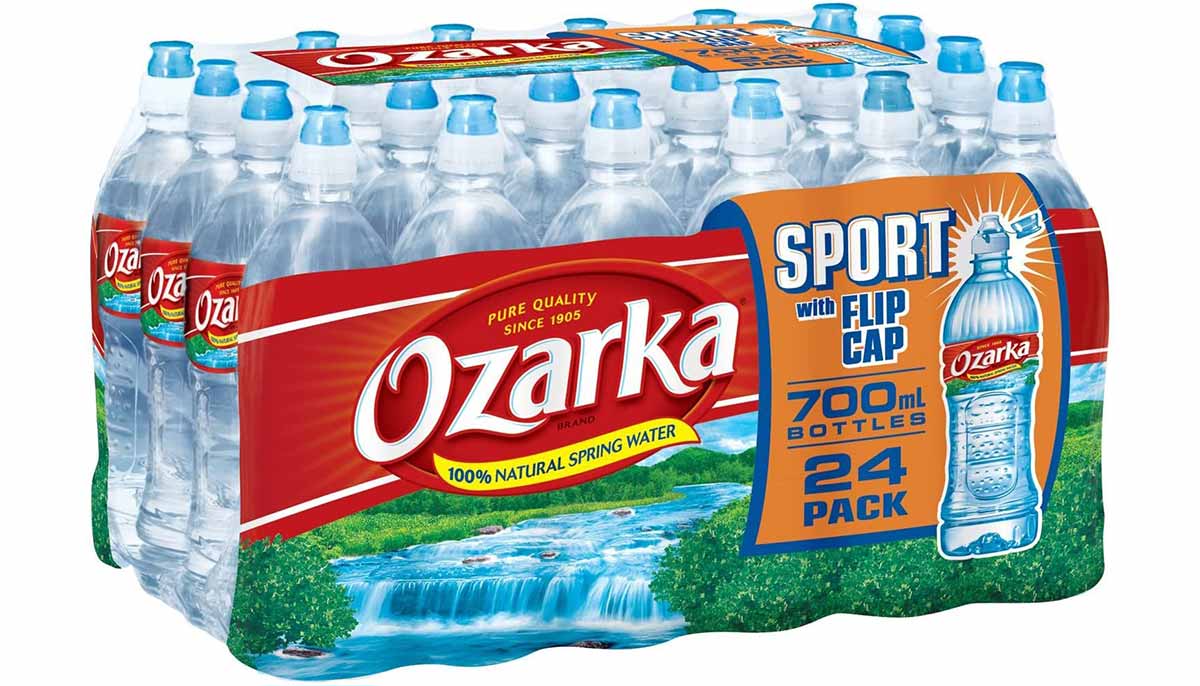 18. Ozarka Natural Spring Water				